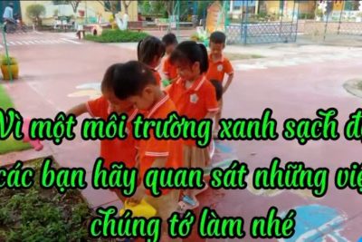 🌸🌿 CHĂM SÓC VƯỜN HOA – GIEO YÊU THƯƠNG TỪ NHỮNG VIỆC NHỎ LỚP D4 🌿🌸
