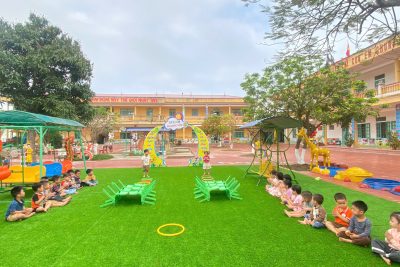 TRÒ CHƠI VẬN ĐỘNG: “VƯỢT CHƯỚNG NGẠI VẬT”.